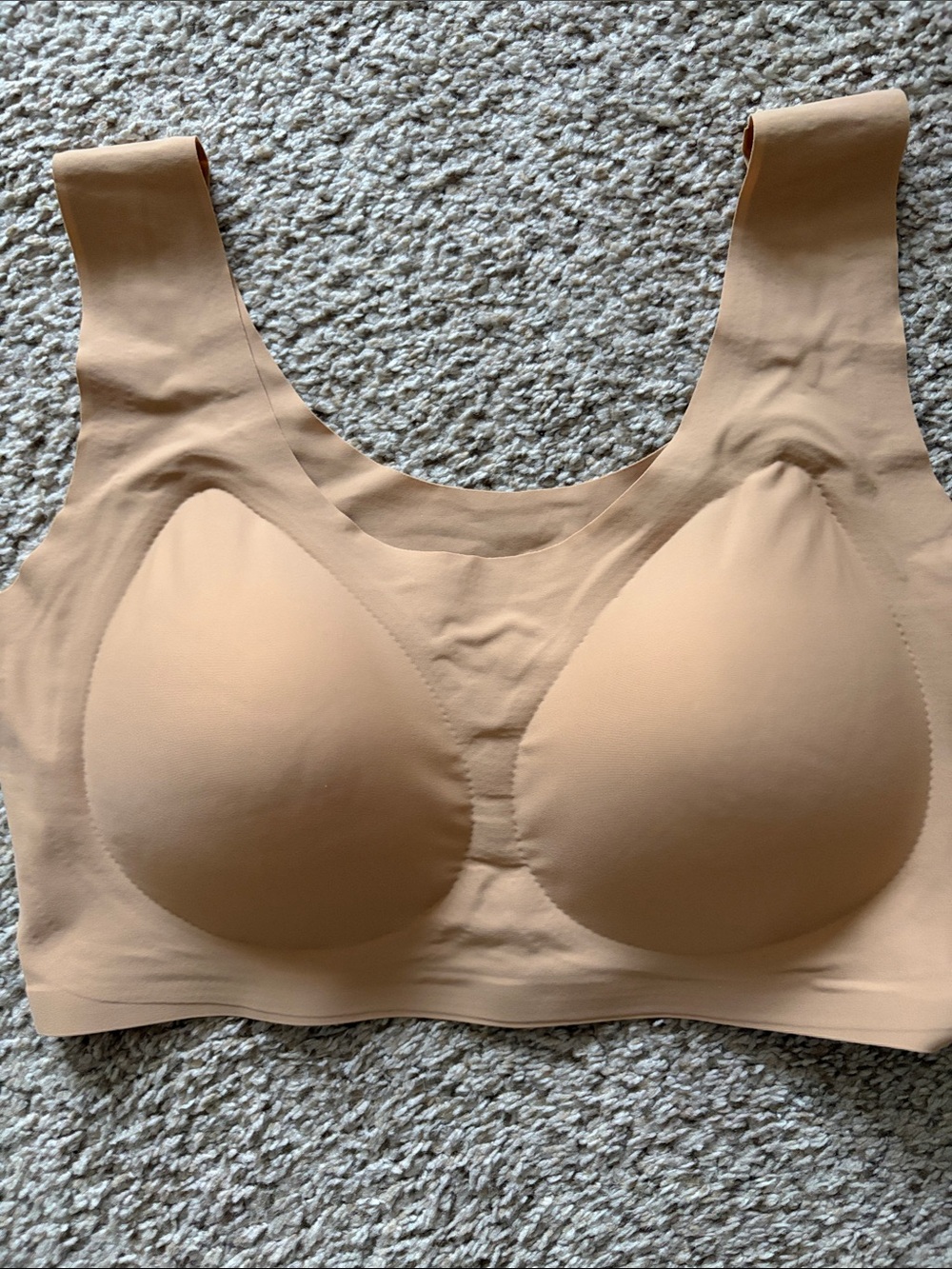 Seamless Nude Wireless Comfort Bra - Smooth Support
